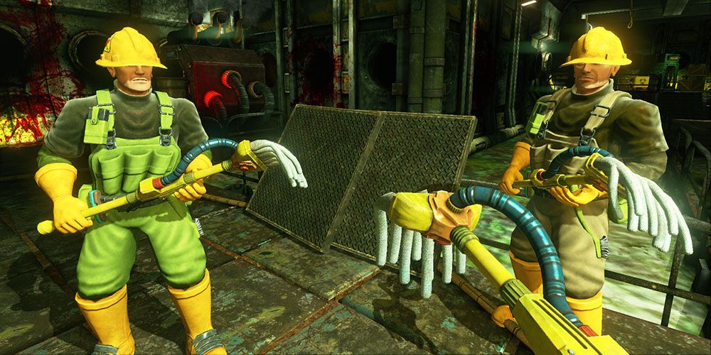Janitors In Viscera Cleanup Detail