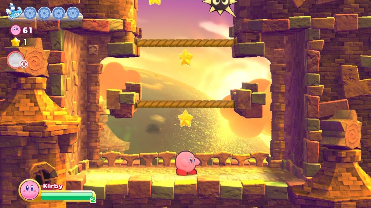 Kirby Enters Nutty Noon Stage Three