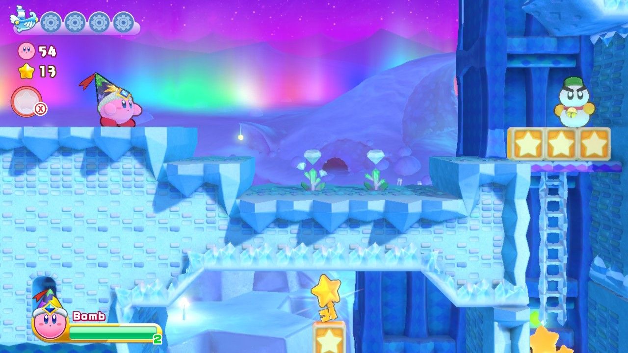 Kirby Enters White Wafers Stage Five