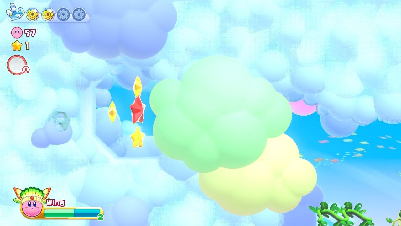 Kirby Nutty Noon Stage One Passage Behind Clouds