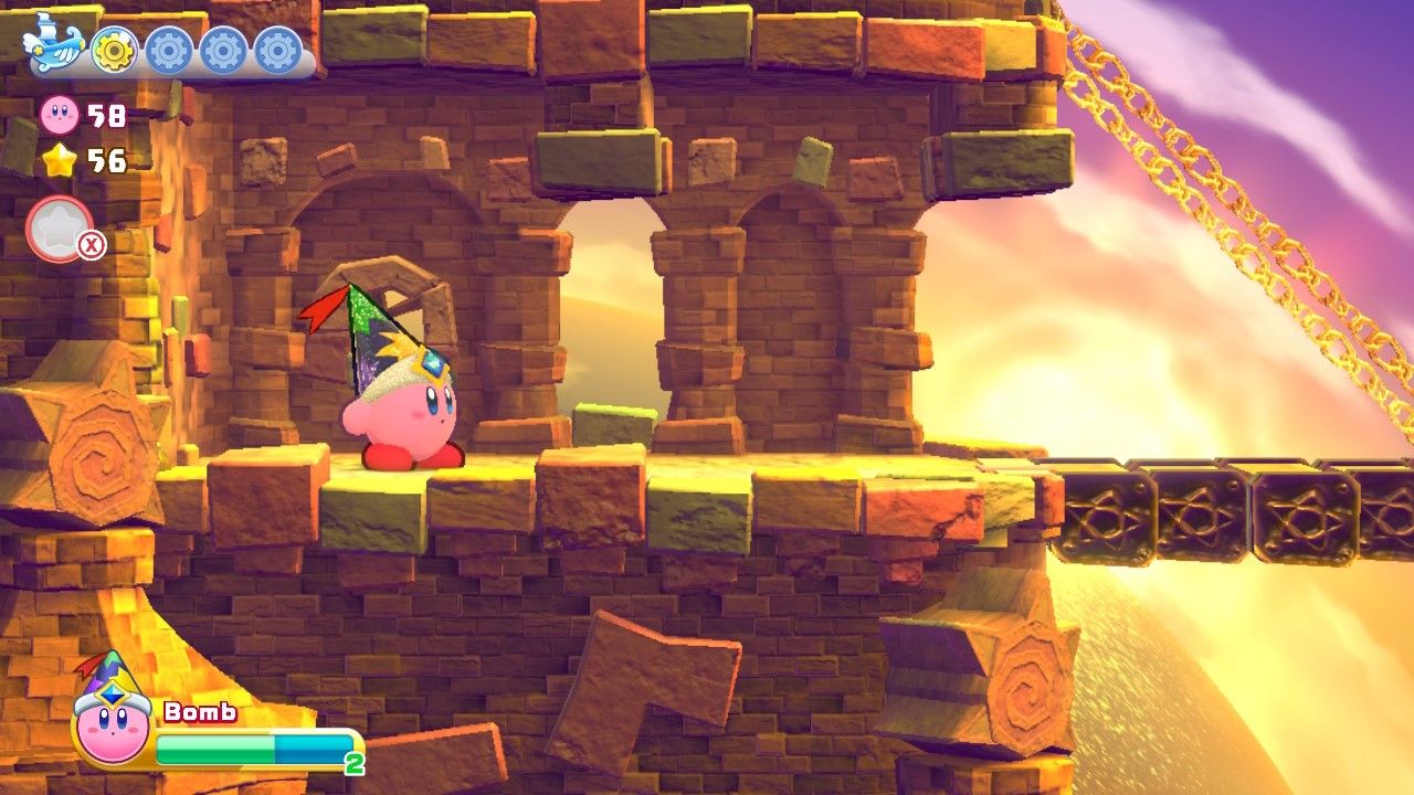 Kirby Nutty Noon Stage Two Fourth Section