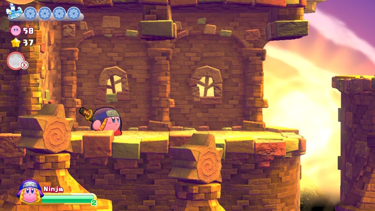 Kirby Nutty Noon Stage Two Second Section