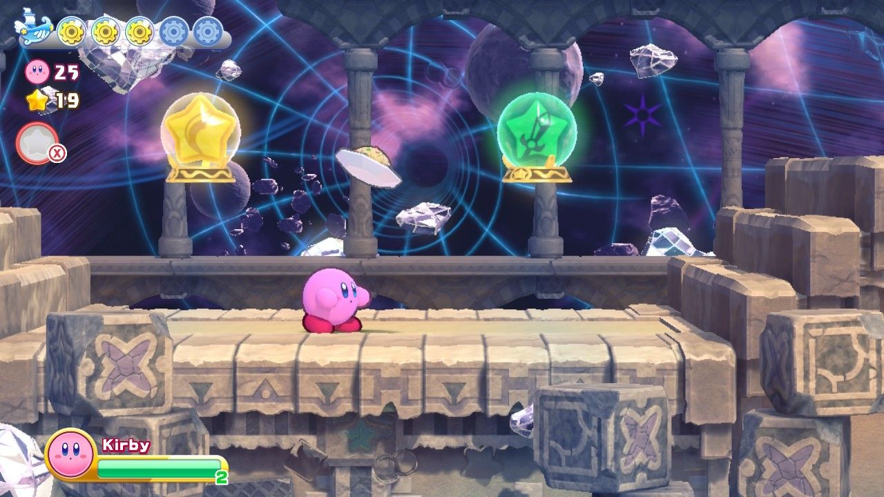 Kirby Raisin Ruins Stage Four Cutter Or Sword Copy Abilities