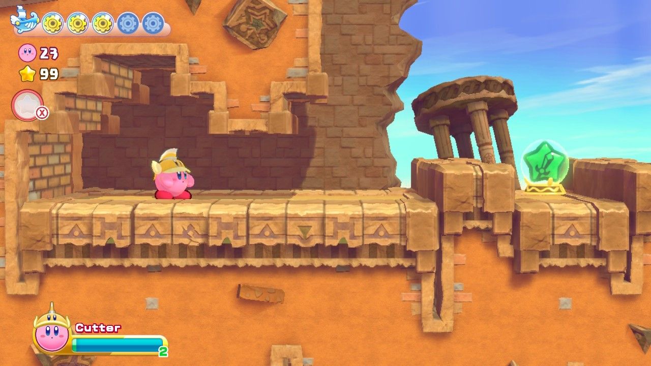 Kirby Raisin Ruins Stage Four Fifth Section