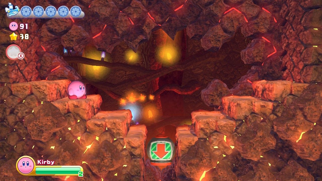 Kirby's Return To Dream Land Deluxe Dangerous Dinner Stage Three Kirby Enters Stage