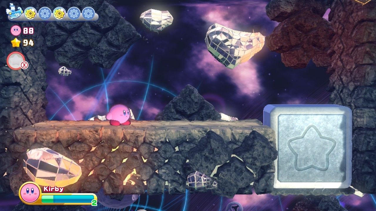 Kirby's Return To Dream Land Deluxe Dangerous Dinner Stage Two Kirby Inside Star Portal