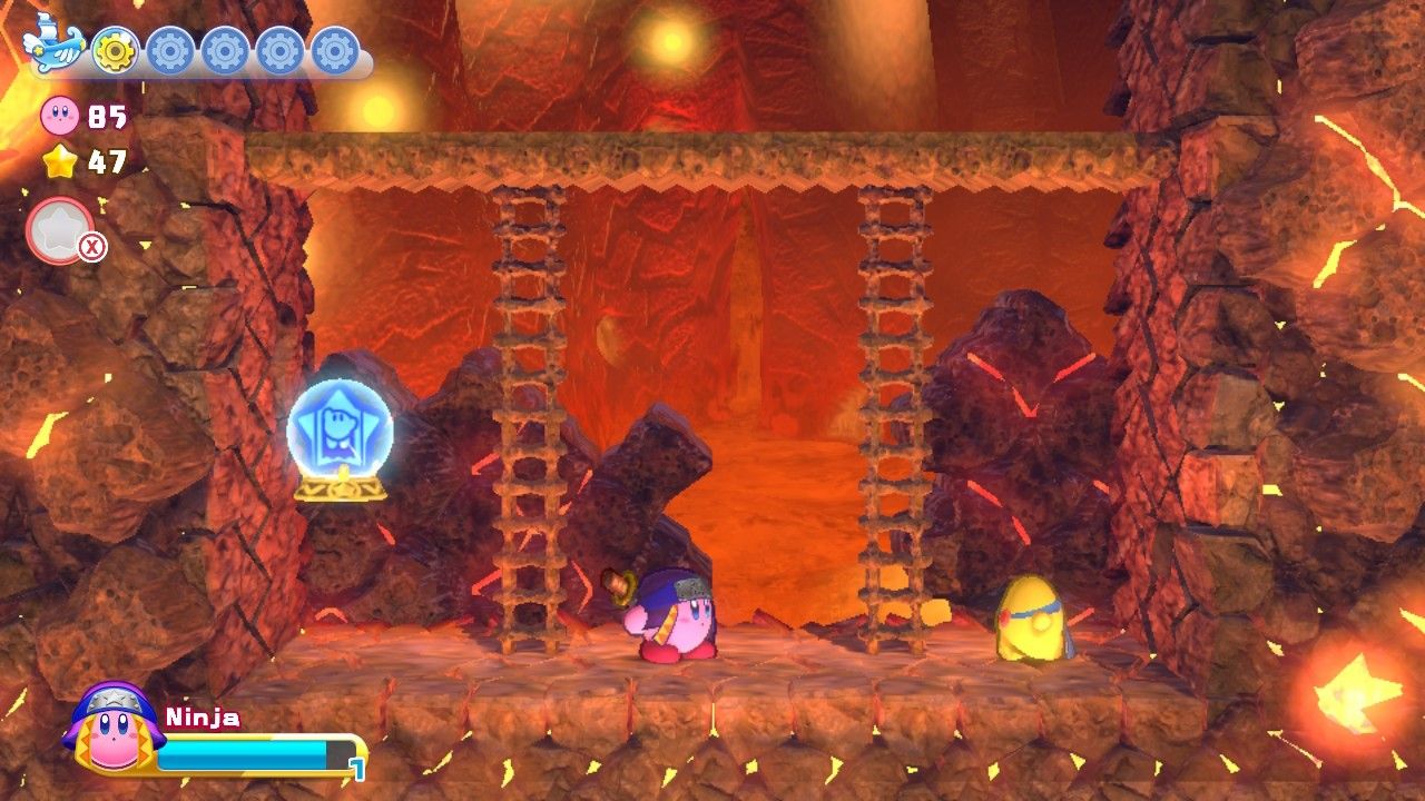 Kirby's Return To Dream Land Deluxe Dangerous Dinner Stage Two Third Section
