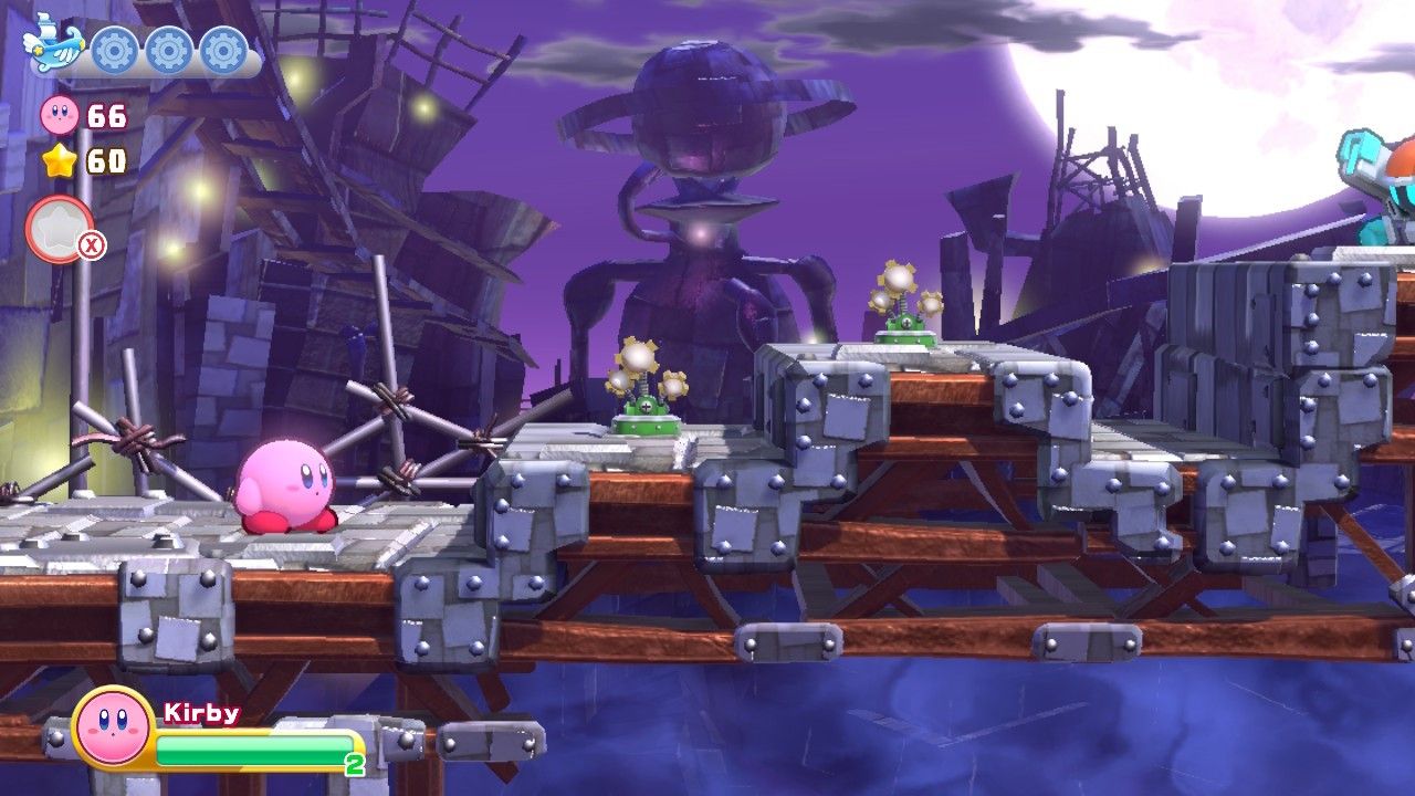 Kirby's Return To Dream Land Deluxe Egg Engines Kirby Enters Stage