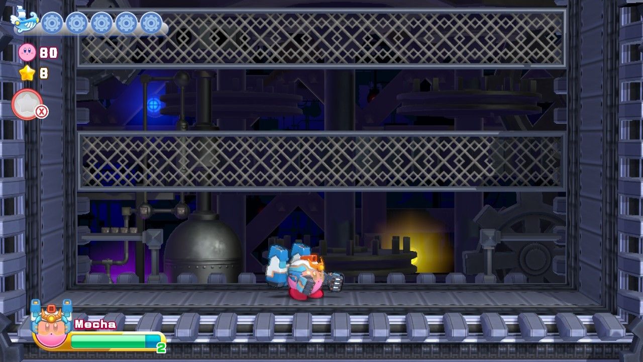 Kirby's Return To Dream Land Deluxe Egg Engines Stage Five Second Section