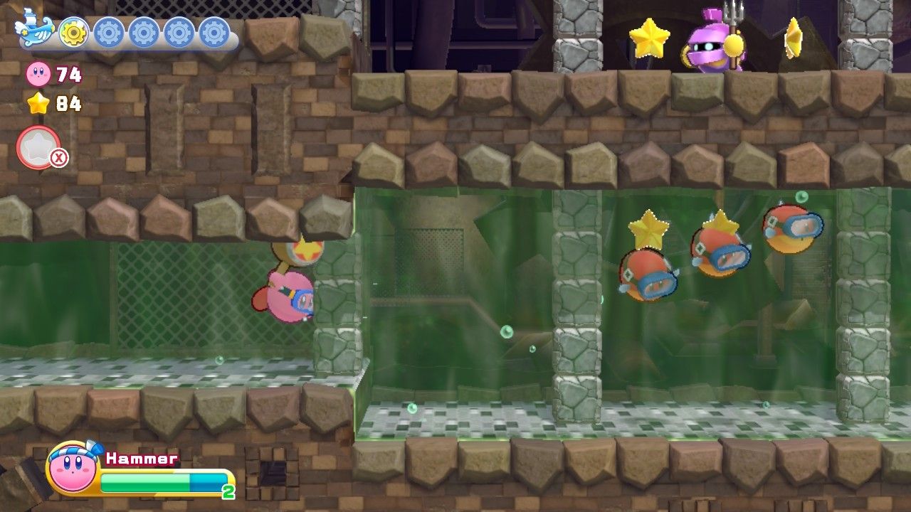 Kirby's Return To Dream Land Deluxe Egg Engines Stage Three Third Section-1