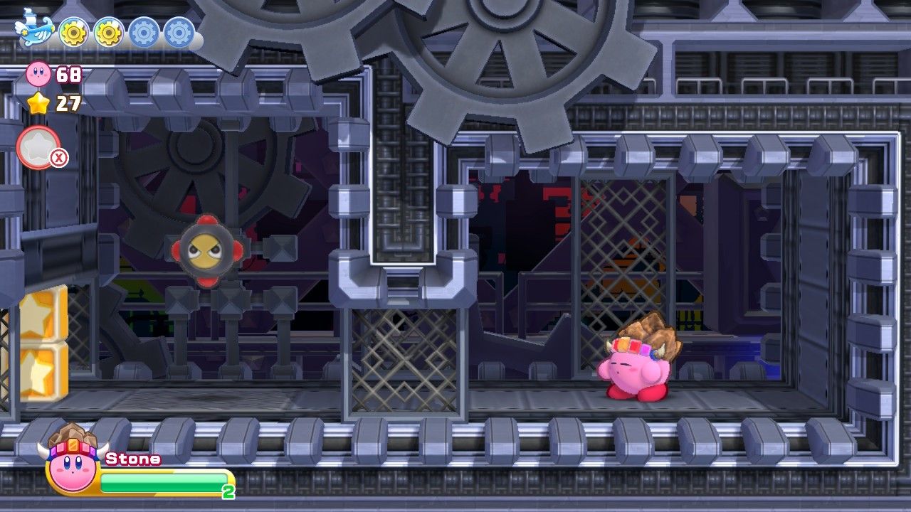 Kirby's Return To Dream Land Deluxe Egg Engines Stage Two Eighth Section