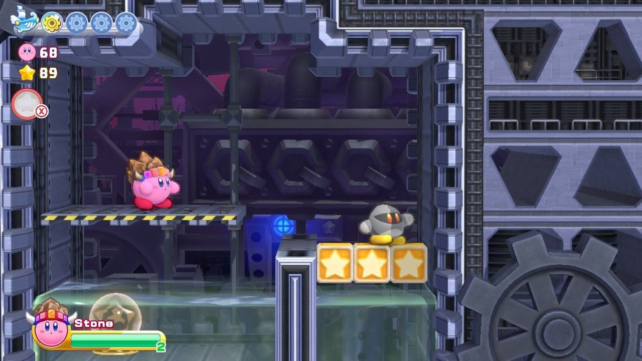 Kirby's Return To Dream Land Deluxe Egg Engines Stage Two Seventh Section
