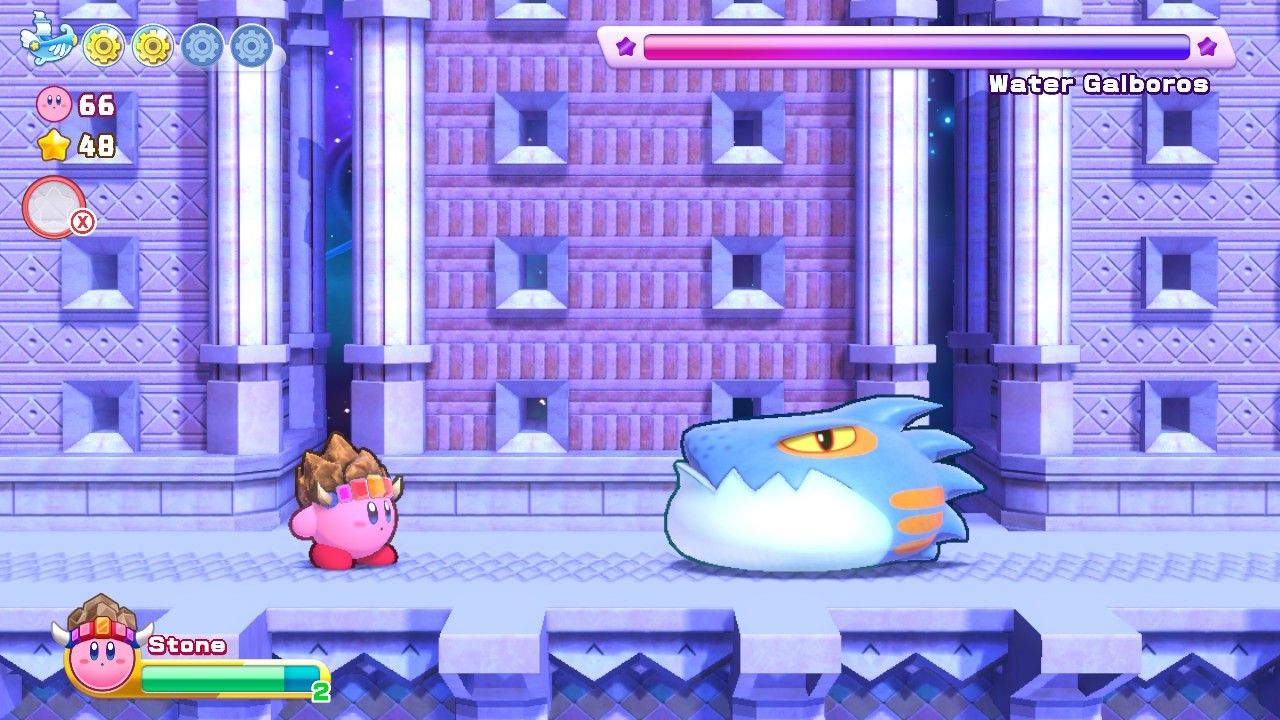 Kirby's Return To Dream Land Deluxe Nutty Noon Stage Five Water Galboros