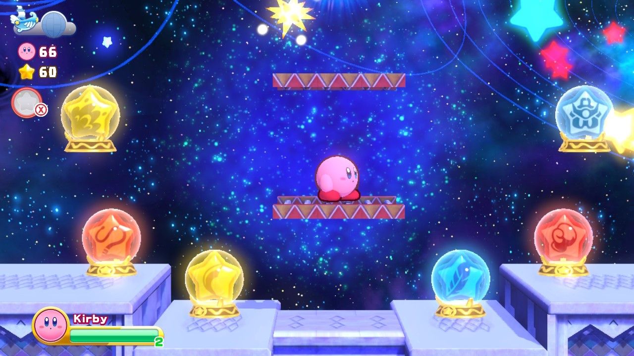 Kirby's Return To Dream Land Deluxe Nutty Noon Stage Six Copy Ability Choices