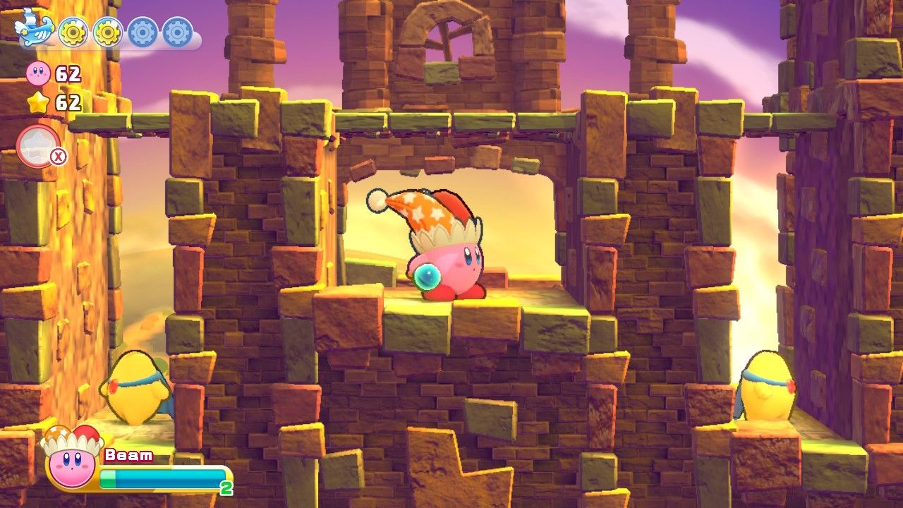 Kirby's Return To Dream Land Deluxe Nutty Noon Stage Three Fifth Section