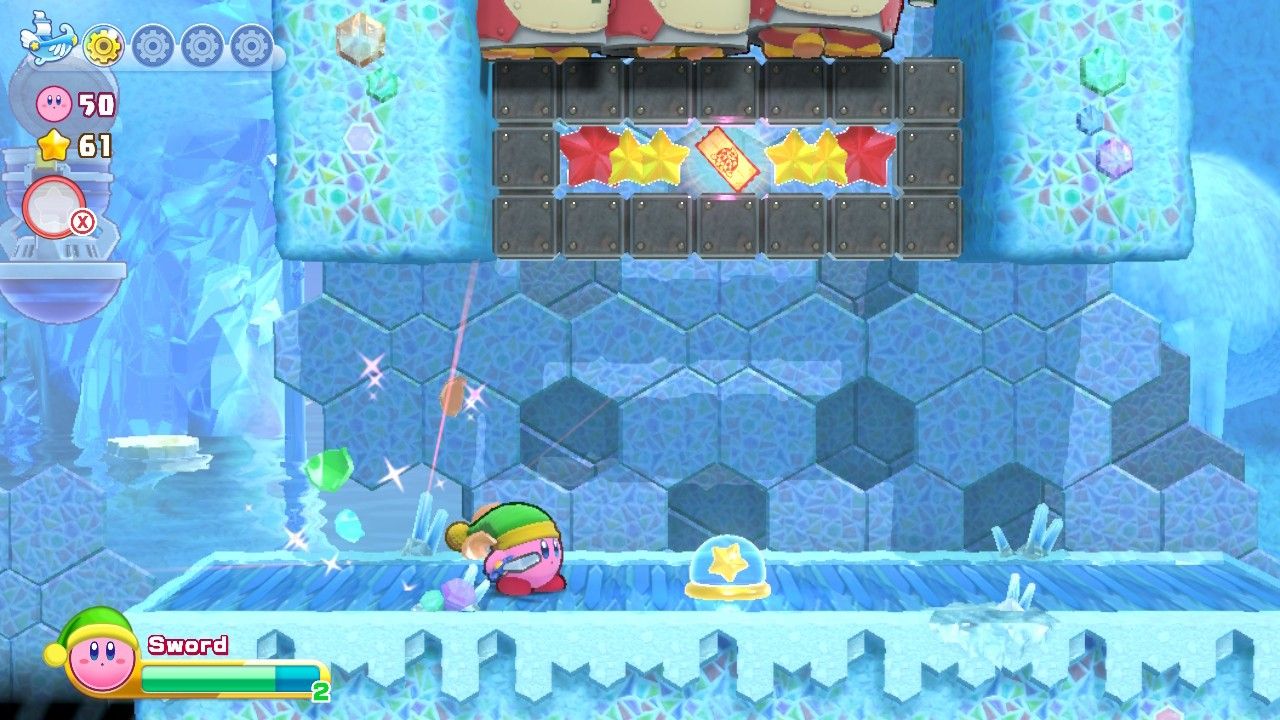 Kirby White Wafers Stage Four Kirby Finds Stamp Ticket