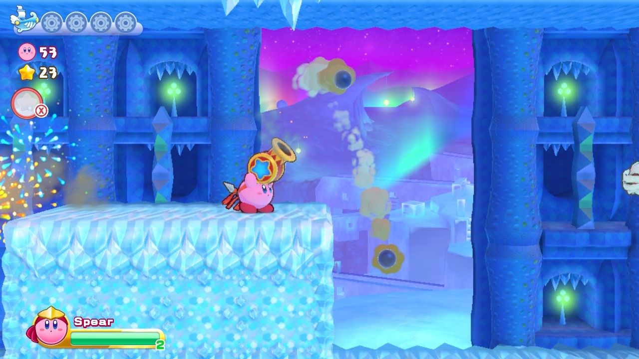 Kirby White Wafers Stage Five Kirby With Cannon
