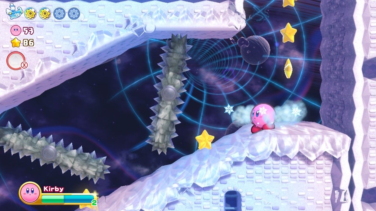 Kirby White Wafers Stage Four Multiple Spiked Poles
