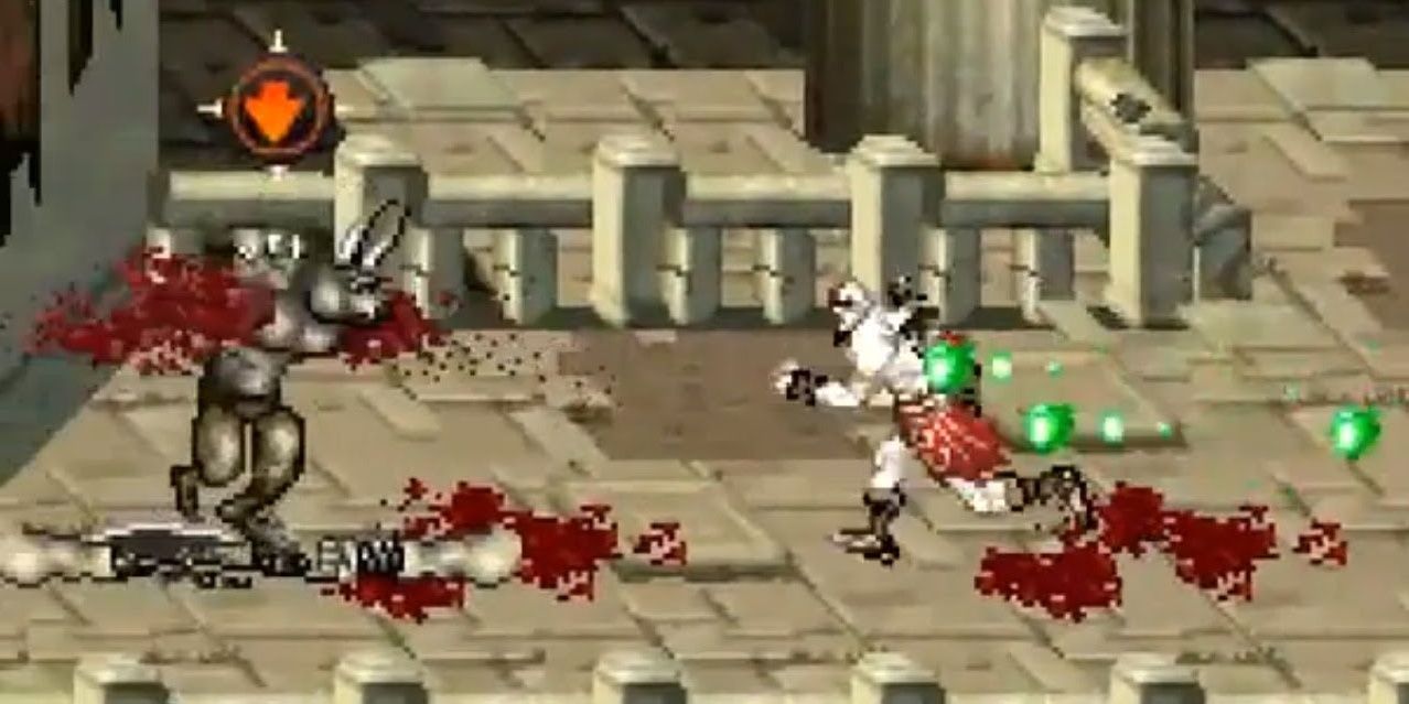 Kratos fighting a minotaur in Betrayal