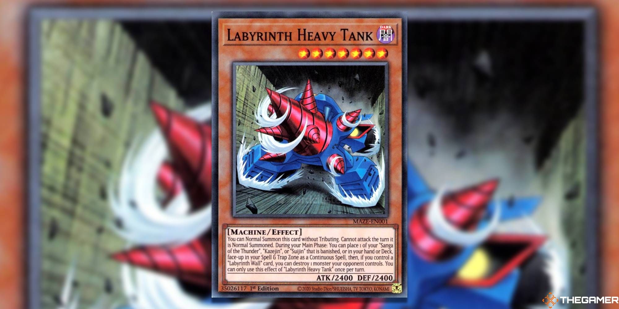 Labyrinth Heavy Tank from Maze of Memories Set