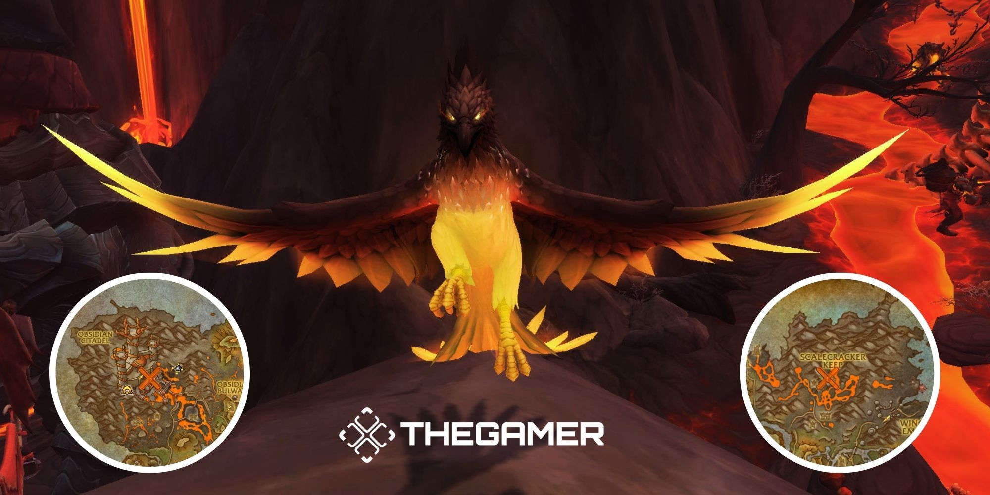 Lava Phoenix in Scalecracker Keep