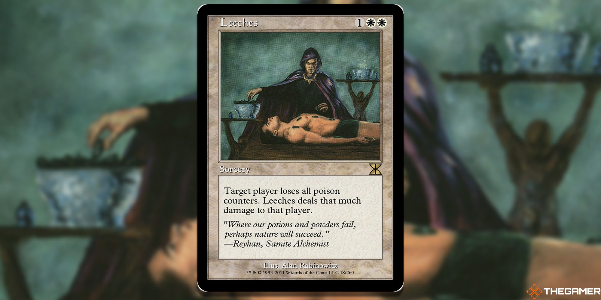 Leeches MTG Card