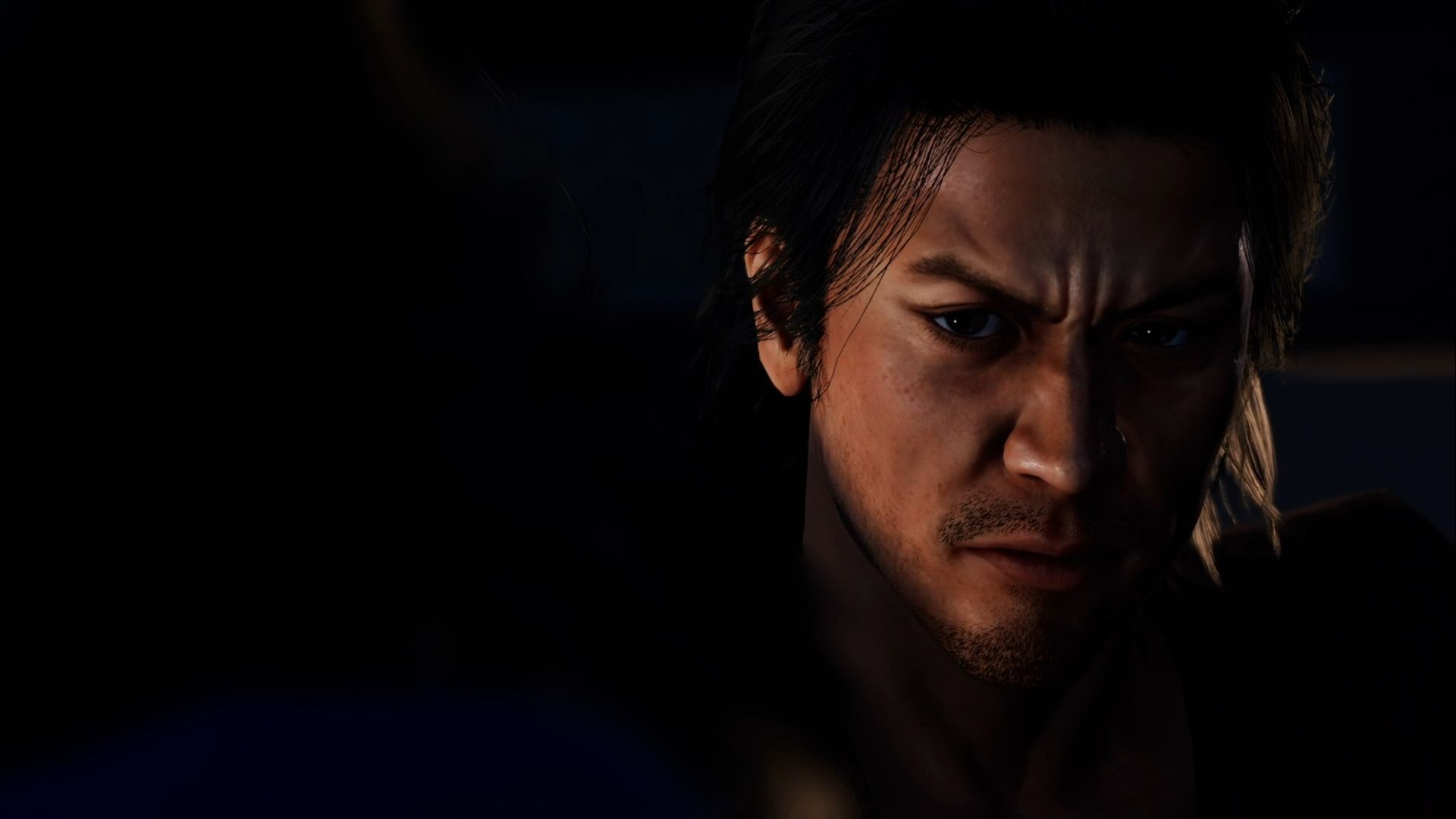 Like A Dragon Ishin, Yoshida Toshimaro closeup shot