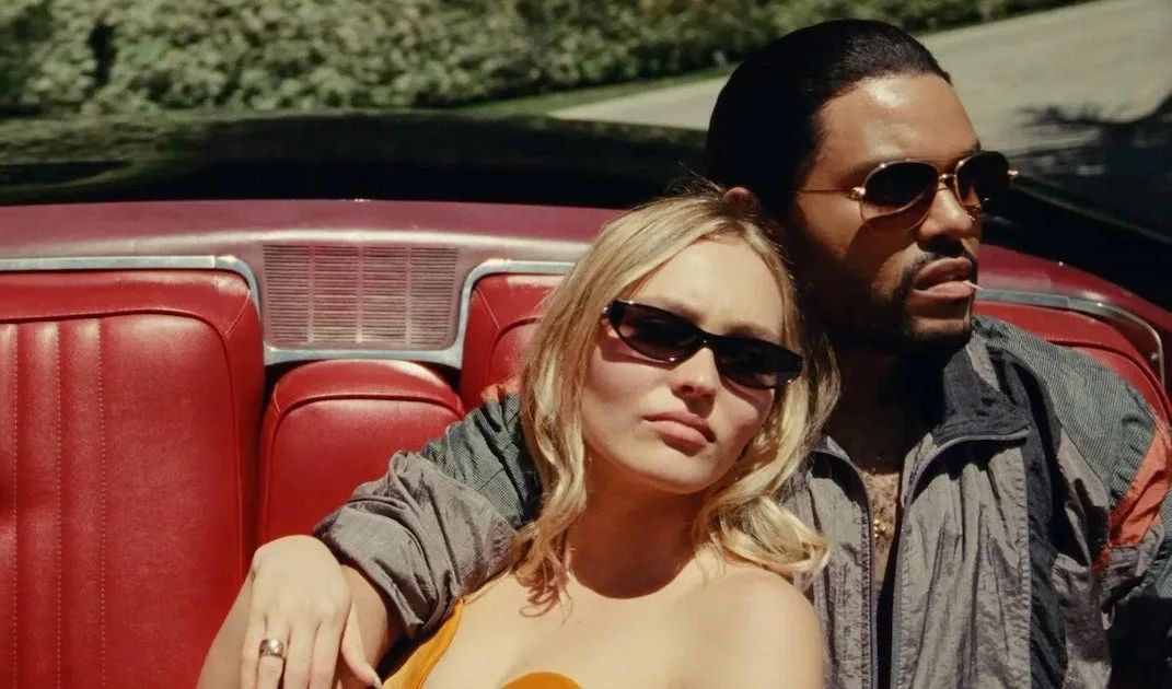 Lily-Rose Depp and The Weeknd in The Idol