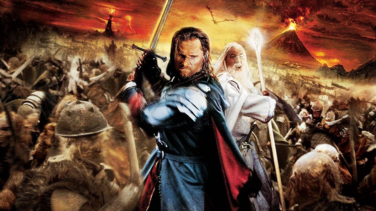 Return of the King PS2 Xbox GameCube Key Art