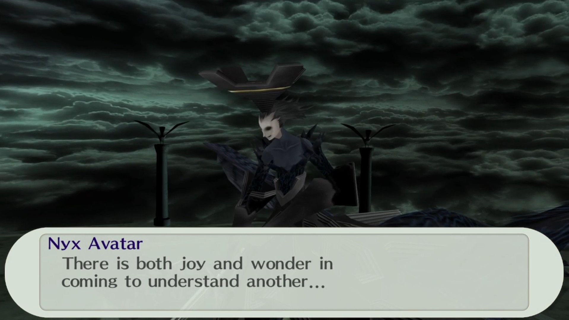 lovers quote as nyx changes to the lovers arcana at the top of tartarus in the final battle of p3p