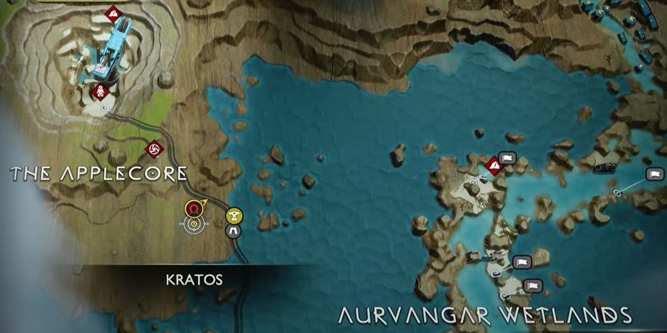 Map of Applecore