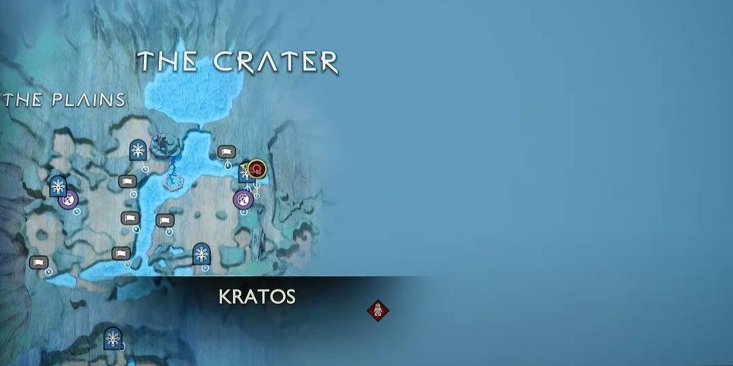Map of the Crater