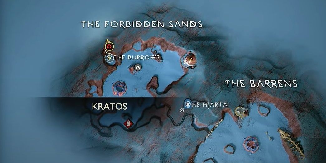 Map of the Forbidden Sands-2