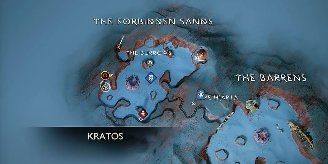 Map of the Forbidden Sands-3