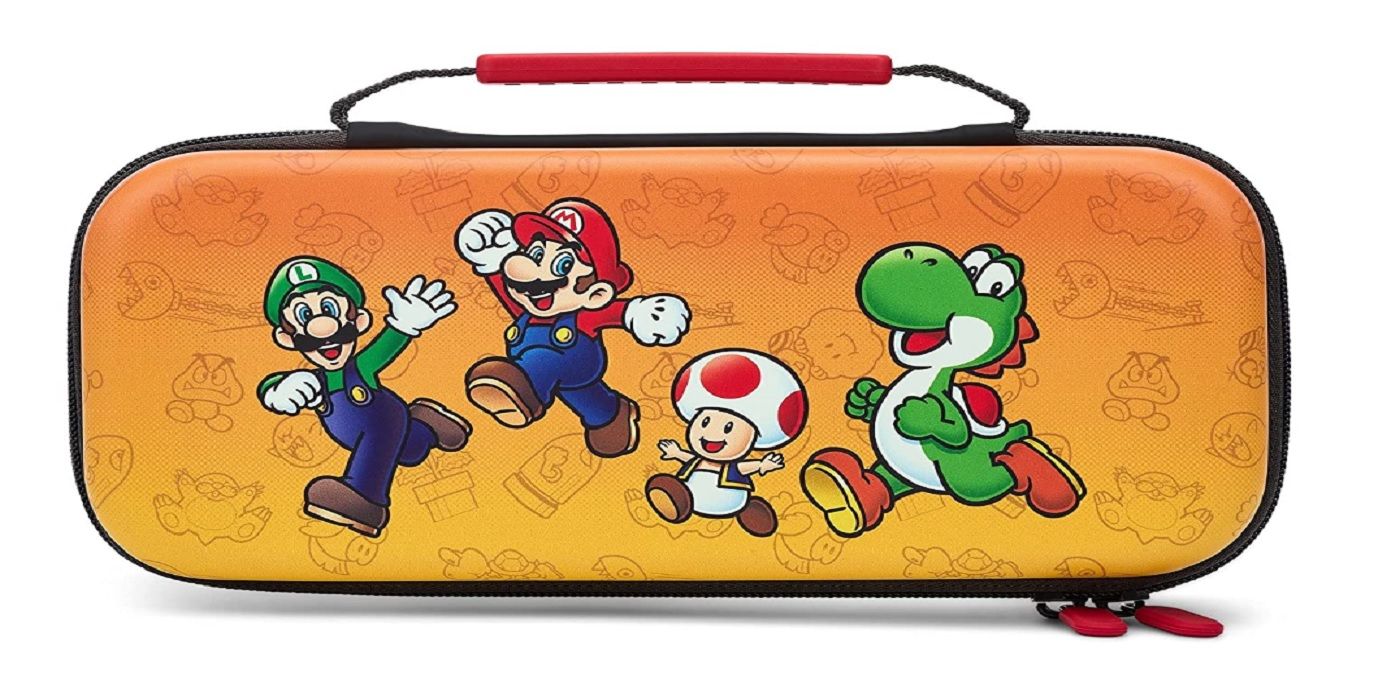 Mario and friends protective switch case