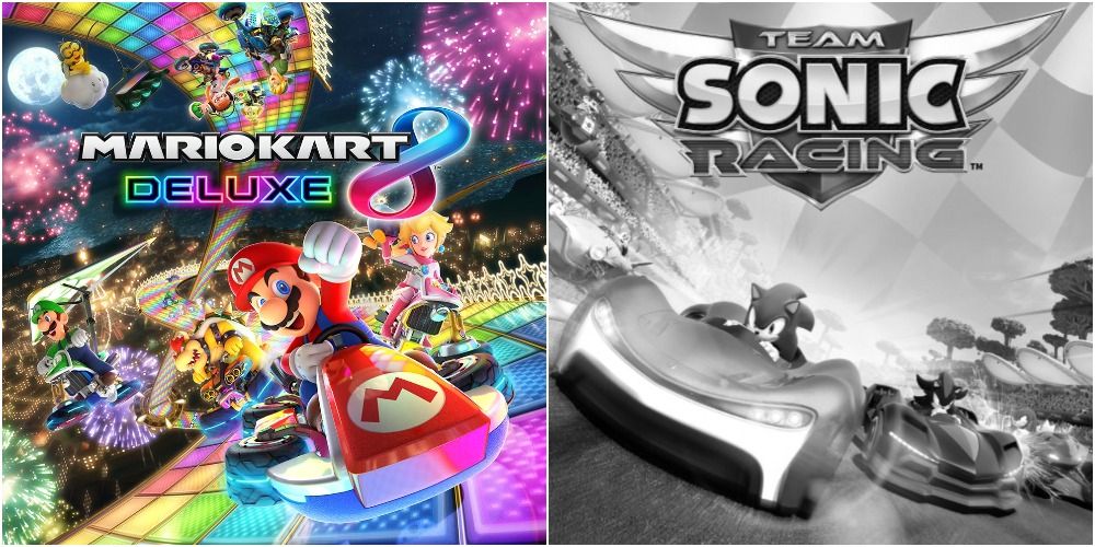 Mario Kart and Sonic Team Racing, Mario Wins