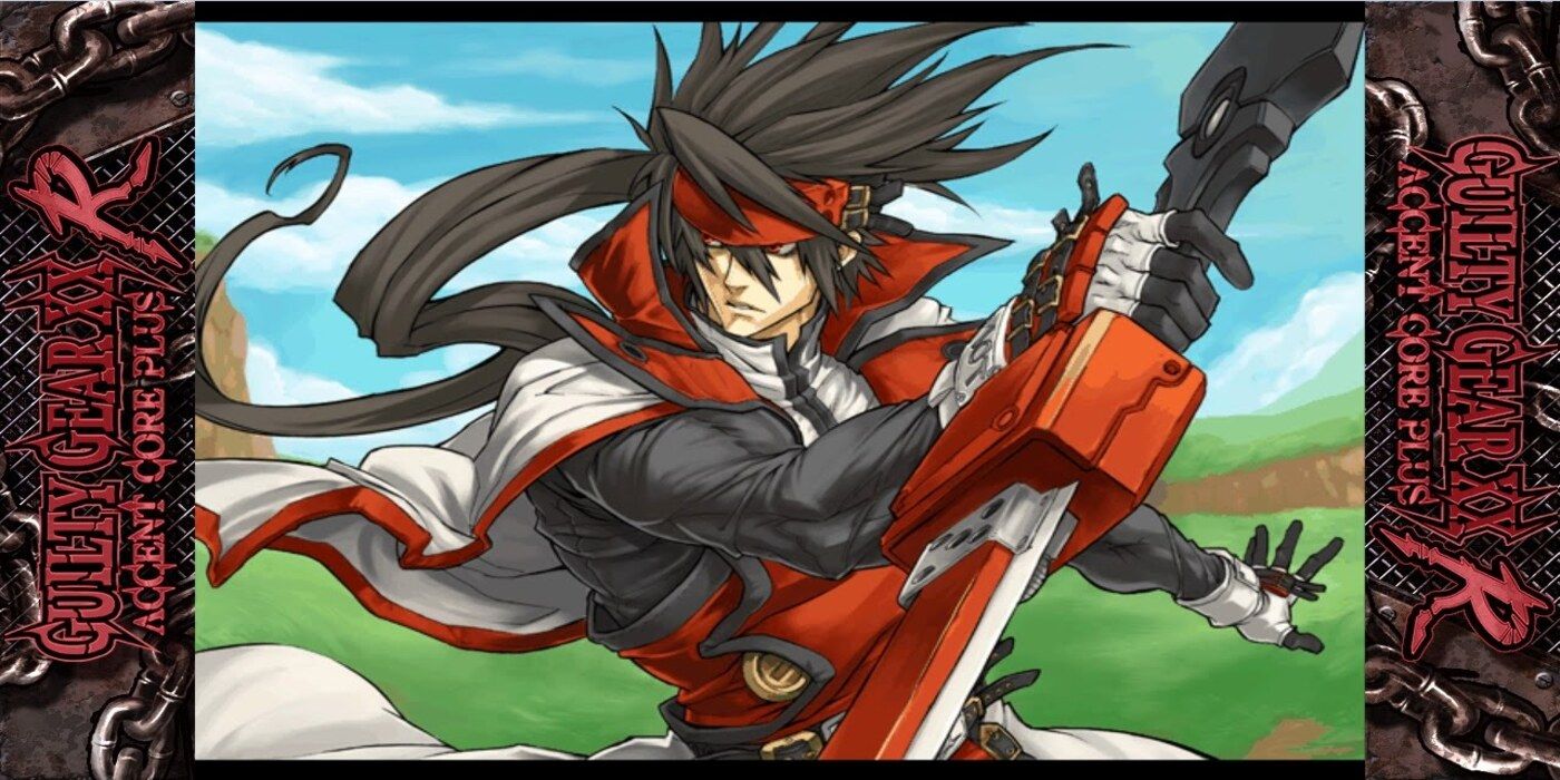 The ending screen of Holy Order Sol In Guilty Gear Accent Core Plus R