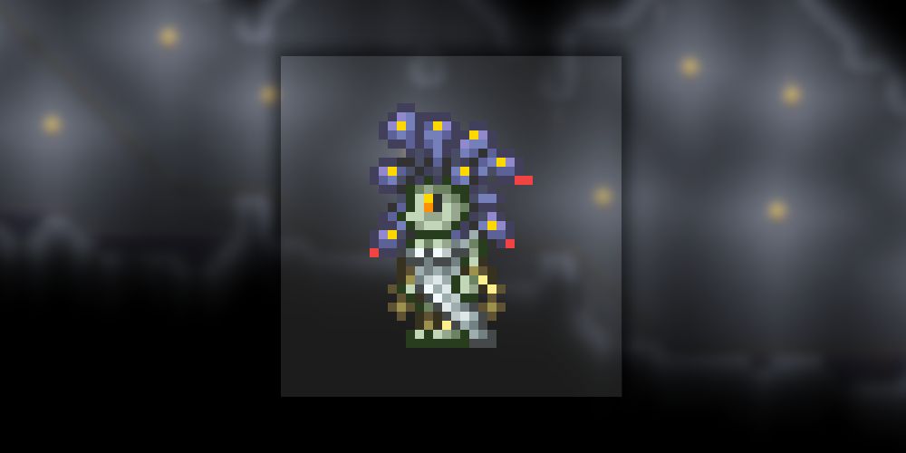Medusa Enemy Over Marble Caves