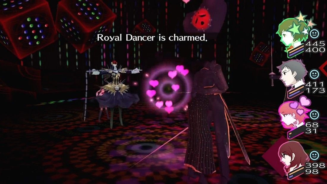 mitsuru and artemesia charming one of the royal dancer guardians in persona 3 portable