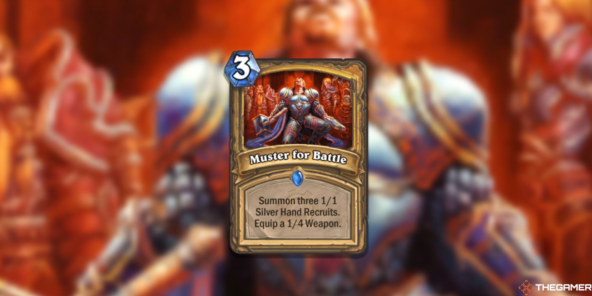 Muster For Battle Hearthstone Card