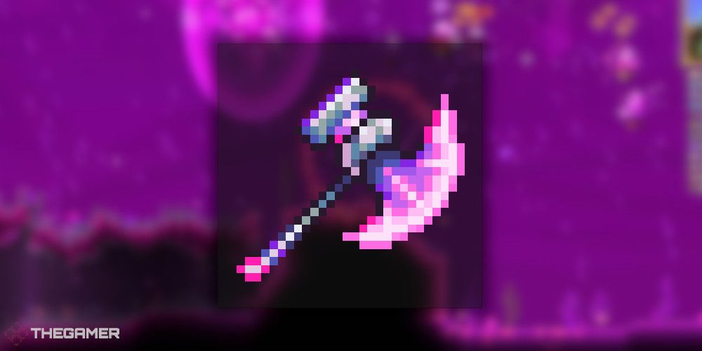Nebula Hamaxe From Terraria