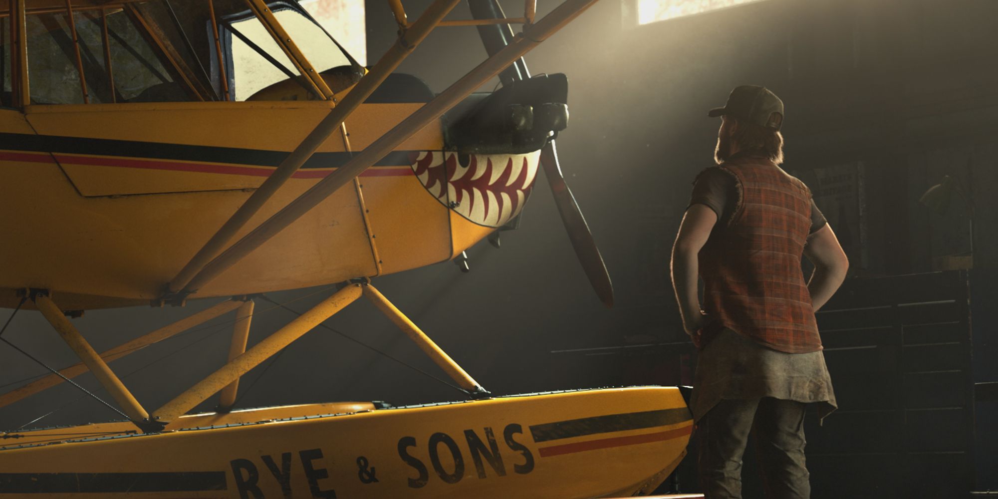 Nick Rye With His Plane In Far Cry 5