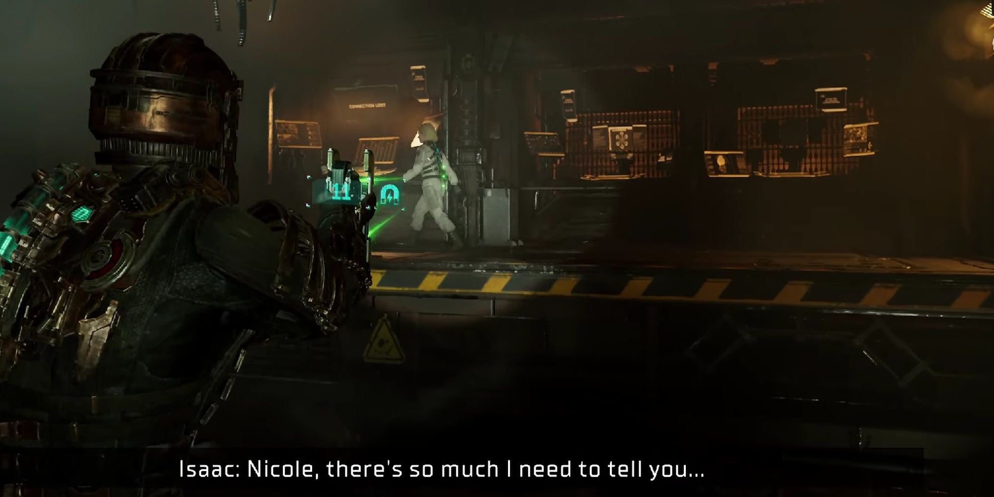 Dead Space: Isaac Discovering Nicole Onboard The Ishimura