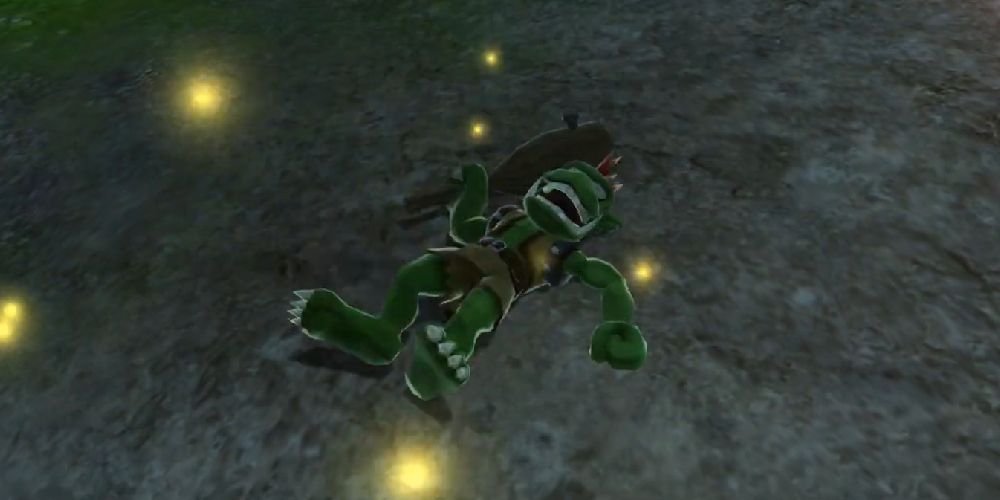 Dead Digimon Laying On The Ground