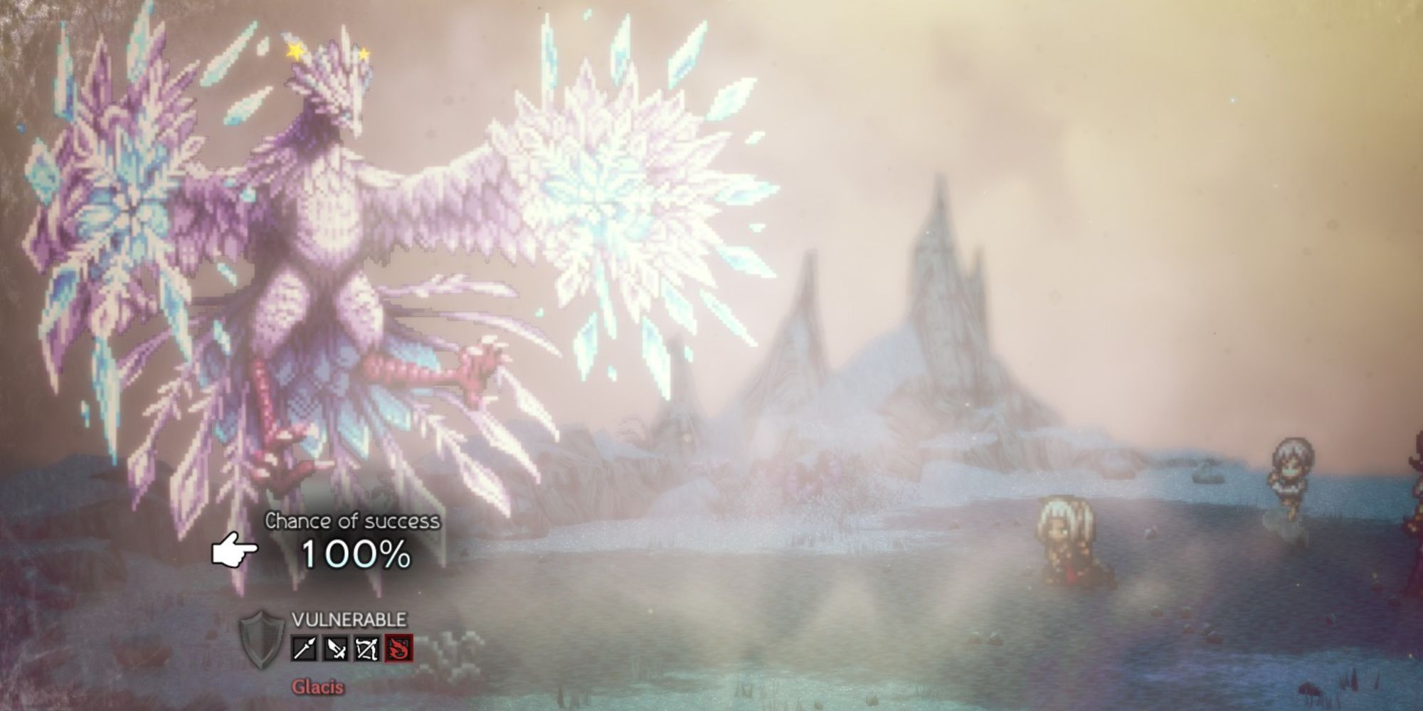 Octopath Traveler 2 - Capturing Glacis