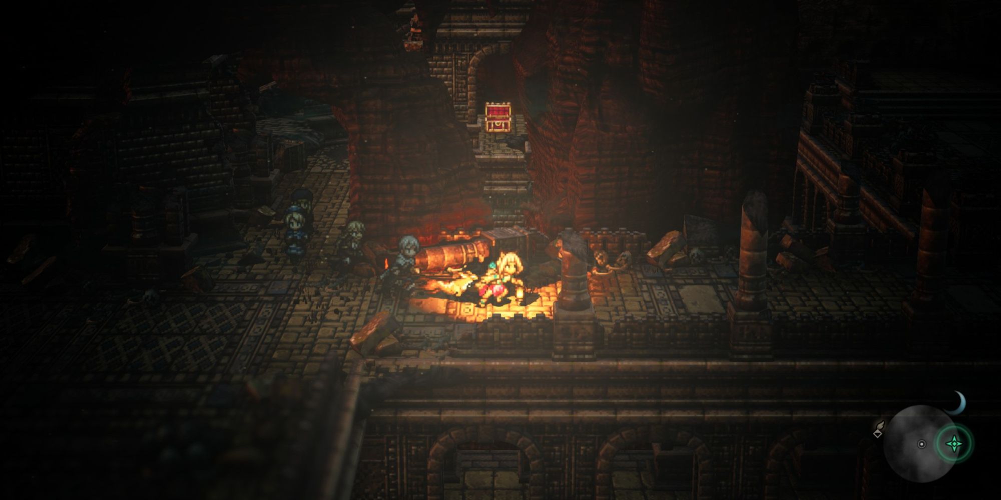 Octopath Traveler 2 - Exploring the Fellsun Ruins
