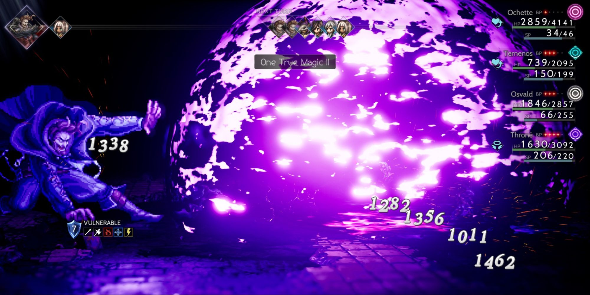 Octopath Traveler 2 - Harvey Casting One True Magic