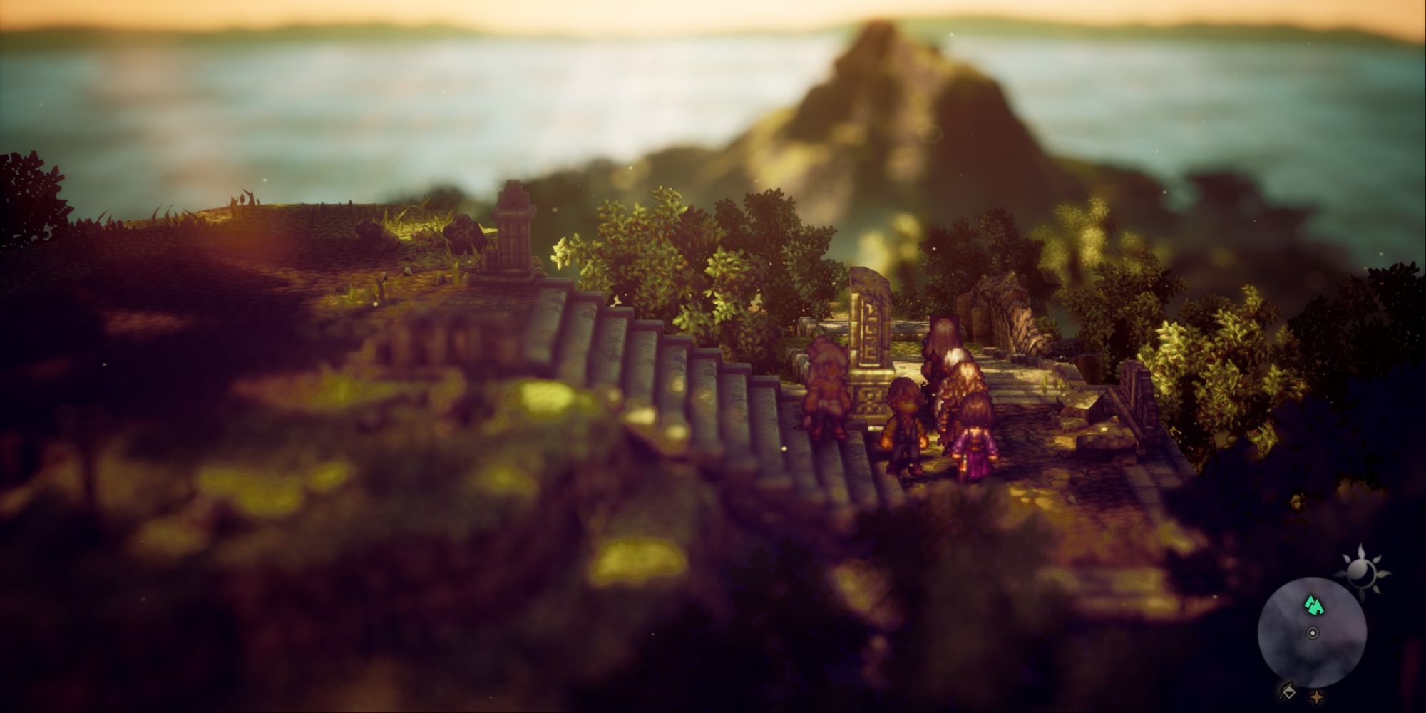 Octopath Traveler 2 -Heading to Wandering Wood