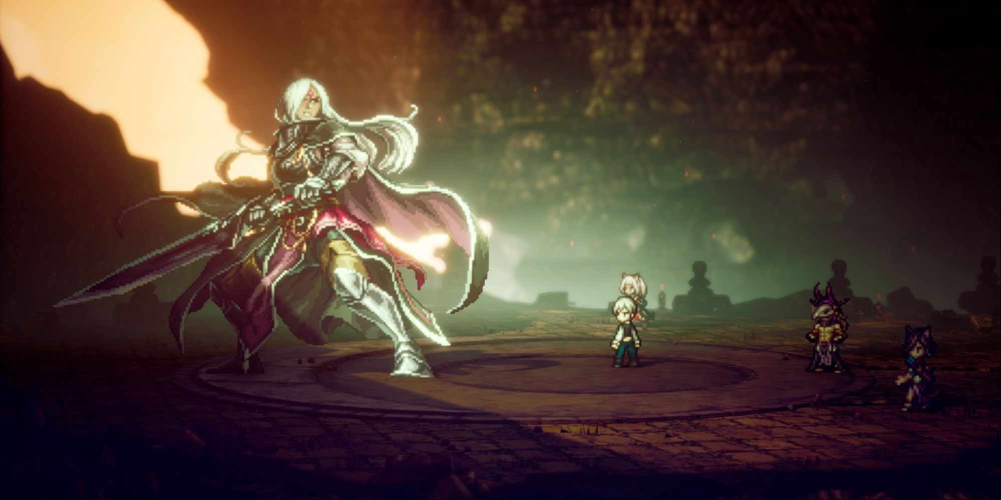 Octopath Traveler 2 - Kaldena Boss Fight