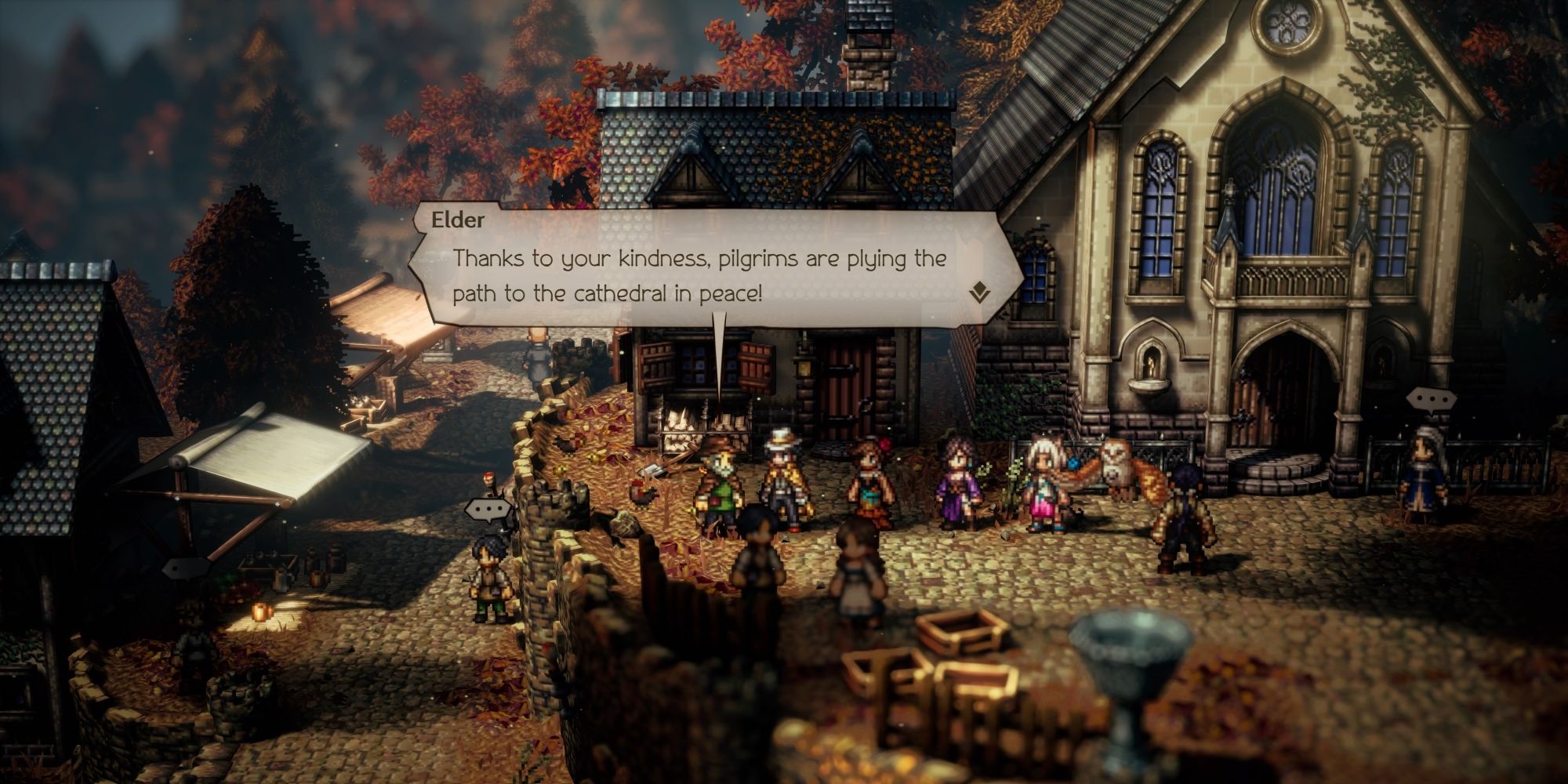 OCTOPATH TRAVELER Elderly Man